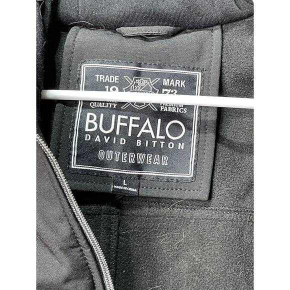 Buffalo NWT Men's Black Jacket / Coat Size‎ L - Picture 4 of 5